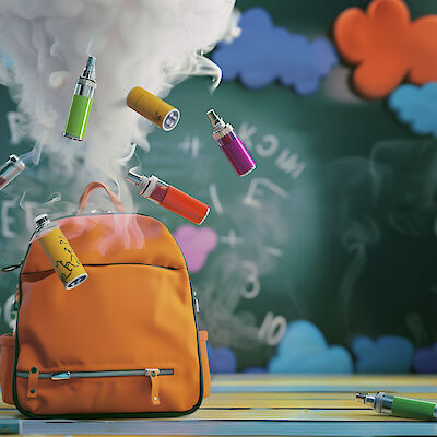 Nikotiini voi olla oireiden taustalla myös lapsilla