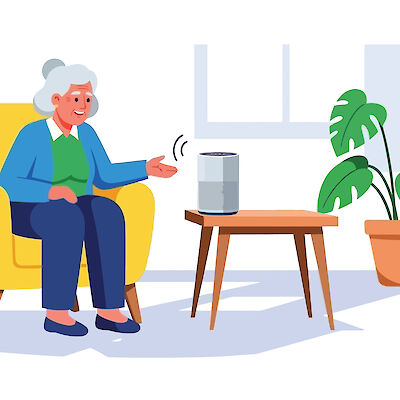 Älykoti voi tukea kotona asumista