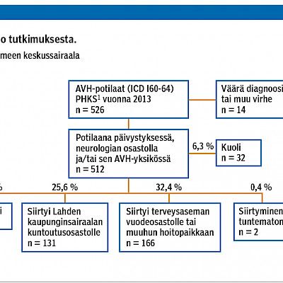Recommendation for rehabilitation of stroke patients at Päijät-Häme Central Hospital
