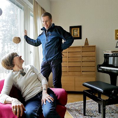 Lääkäri asuu  lähellä työpaikkaa