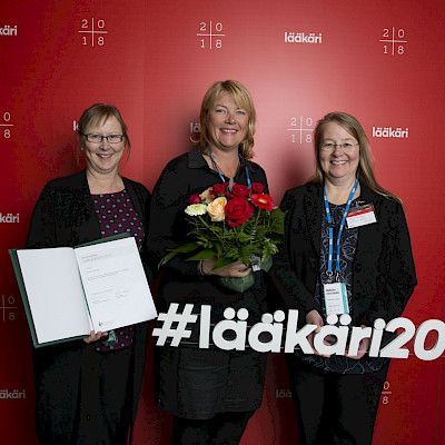 Laatupalkinto Työterveys Helsingille