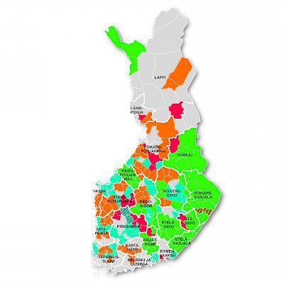 Sote-kartta muuttuu ilman lakiakin