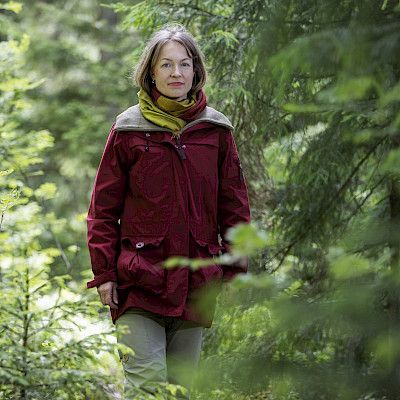 Metsä on Adela Pajuselle onnellisuuden lähde