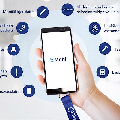 Mobit säästävät aikaa TAYS:ssa
