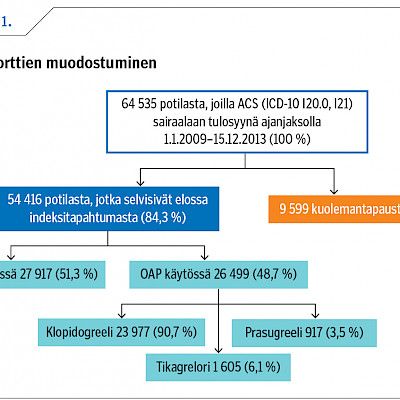 Implementation of oral antiplatelet treatment after acute coronary syndrome in Finland
