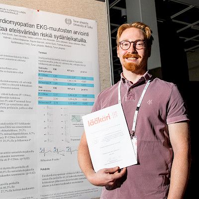 Posteripalkinto Ilkka Ruohoselle Turkuun