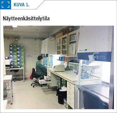 Näytteenkäsittelytila