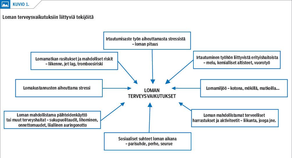 Loman terveysvaikutuksiin liittyviä tekijöitä<p/>
