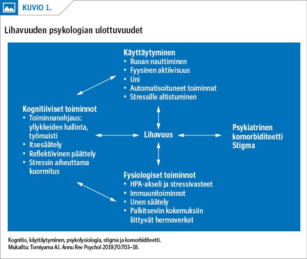 Lihavuuden psykologian ulottuvuudet