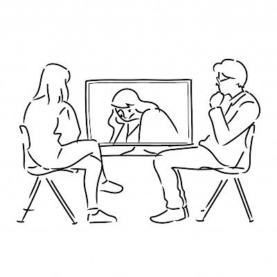Video-facilitated brief psychotherapy in the treatment of a depressive patient