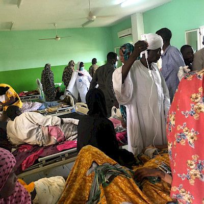 Avun toimittaminen Sudanissa vaikeaa