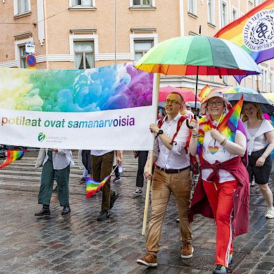 Yhdenvertaista ja kunnioittavaa kohtelua kaikille