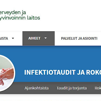 Suomen kyvystä torjua infektioita on pidettävä huolta