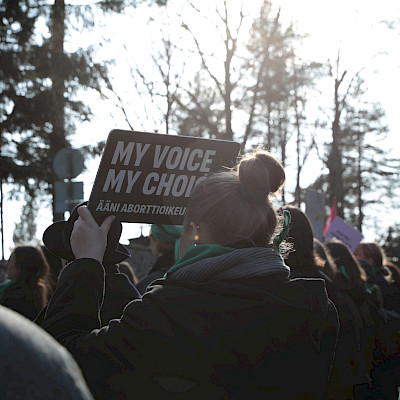 My Voice My Choice -kampanja käynnissä