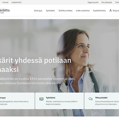 Uudistetut verkkosivut on avattu