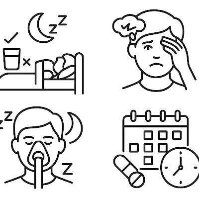 CPAP-hoidon aloitus vaatii keskittämistä