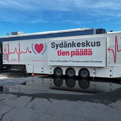 Sydänkeskuksen kuvantamisrekka auttoi Norrbottenissa