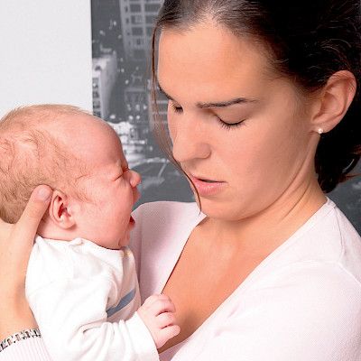Vauva itkee   milloin  pitää puuttua?