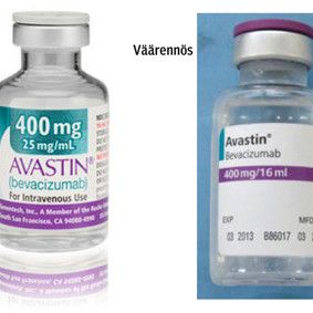 Avastinista leviää Yhdysvalloissa tehoton valekopio
