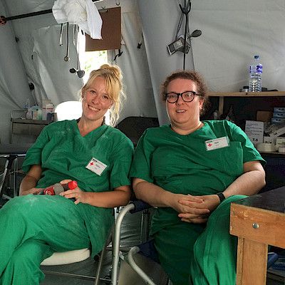 Humanitaarinen  työ vei mukanaan